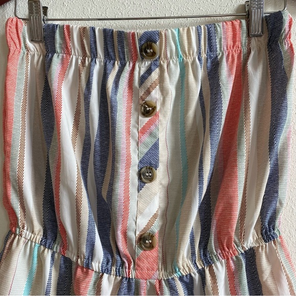 strapless romper - Picture 7 of 11